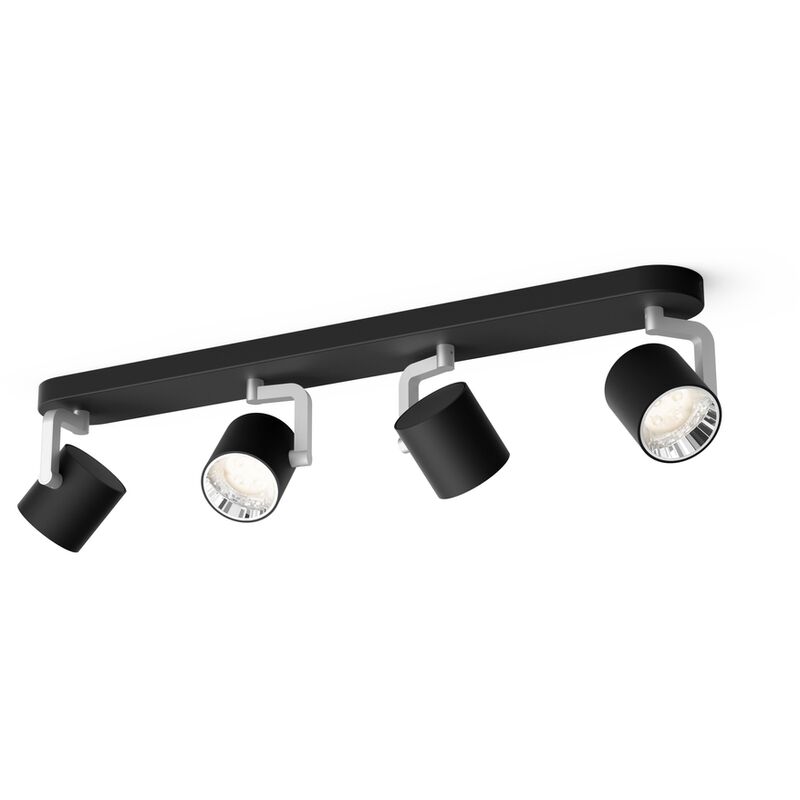 

Philips Spot LED Byrl Sceneswitch Negro 4x4W - Noir