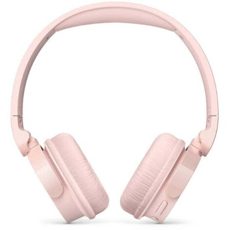 Philips TAH4209PK Leichtes Bluetooth-On-Ear-Headset mit passiver Geräuschisolierung, 55 Stunden of-Wiedergabe, natürlicher Klang, klare Anrufe, dynamischer Bass, 2 Stunden of USB-C-Ladung, 2024 Pink