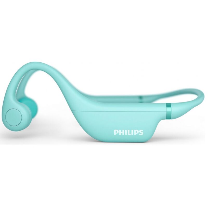 Philips - TAK4607GR/00 Kabellose Knochenschall Open-Ear-Kopfhörer für Kinder grün
