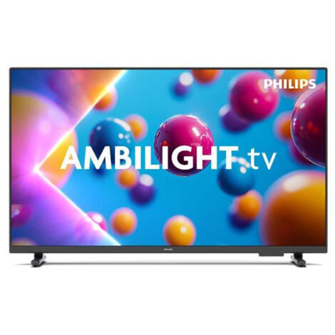Philips – Téléviseur LED 32 pouces Full HD 1920x1080 – Technologie Ambilight 3 côtés – Compatible HDR10 et HLG – Smart TV avec Netflix et Alexa - 32PFS6900