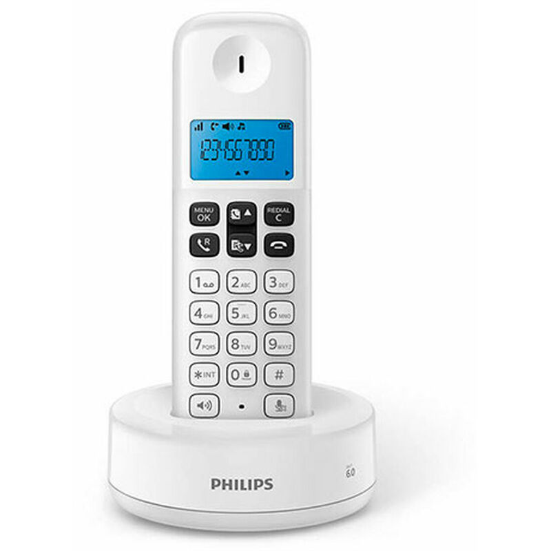 

Teléfono Fijo D1611W/34 1,6' Blanco - Philips