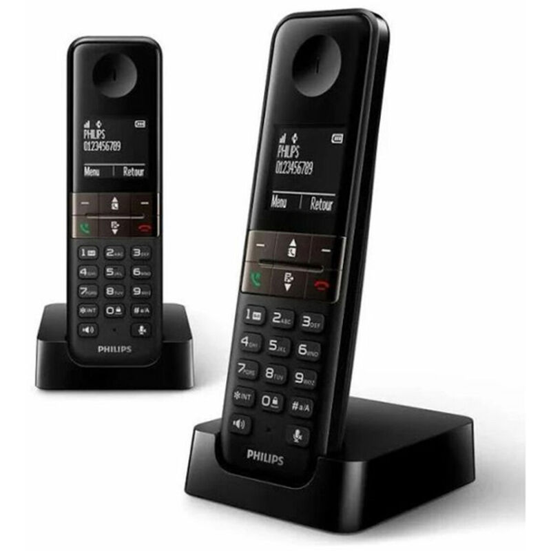 

Teléfono Inalámbrico D4702B/34 Duo 1,8' DECT (2 pcs) - Philips