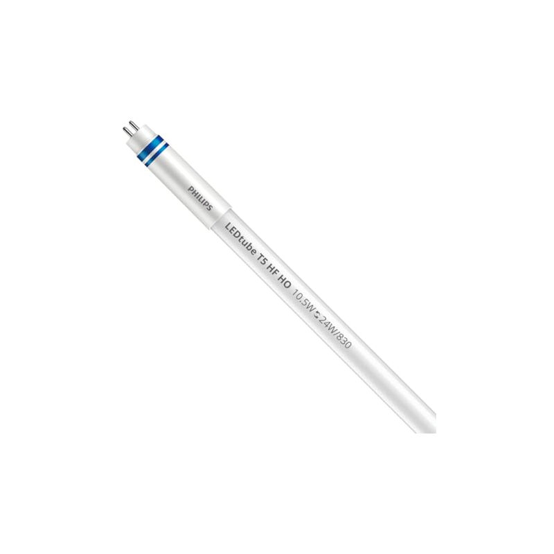 Philips Tube Led T5 Master Instantfit Electronic (Hf) High Output 10.5w 1500lm - 830 Blanc Chaud 55cm - Dimmable - Équivalent