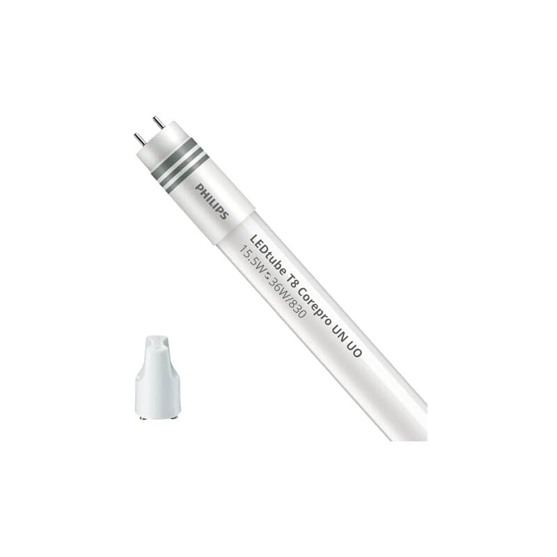 Philips - tube led T8 corepro (un) ultra output 15.5W 2200LM - 830 blanc chaud 120CM - équivalent 36W, 8720169199965