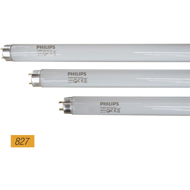 

Tubo fluorescente 18w trifosforo 827k - Philips