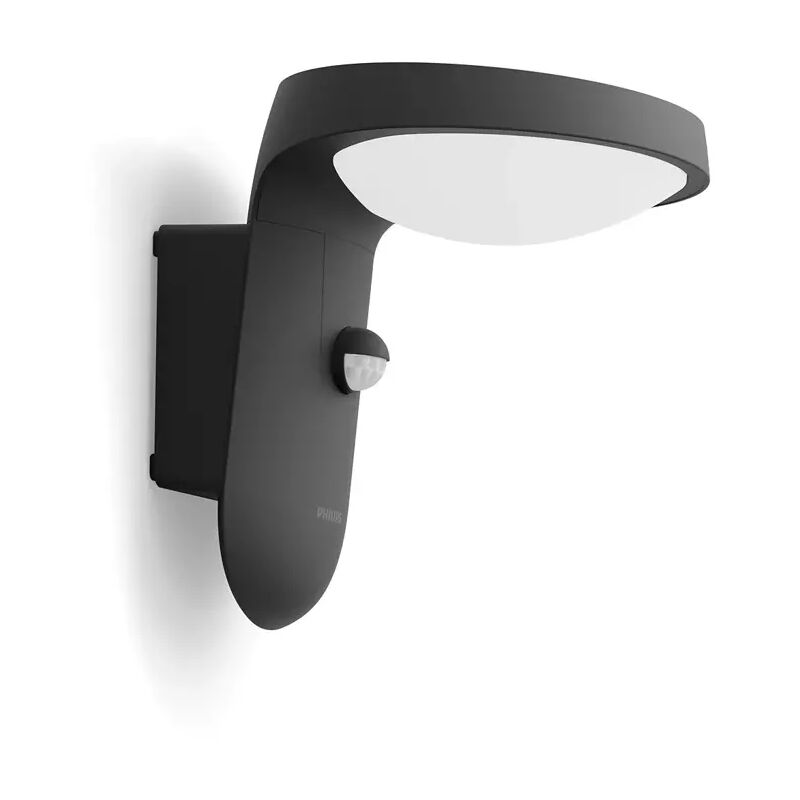 Philips Hue - Applique d'extérieur solaire détecteur de mouvement led tyla ir 1.2W 3000K 255lm IP44 anthracite Philips