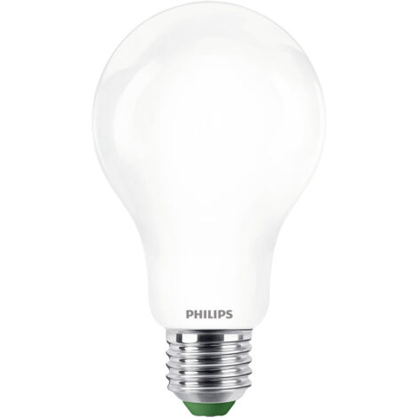 PHILIPS Ultraeffiziente klassische LED-Glühbirne 7,3 W 1535 lm E27 3000 K 6 x 12,4 cm