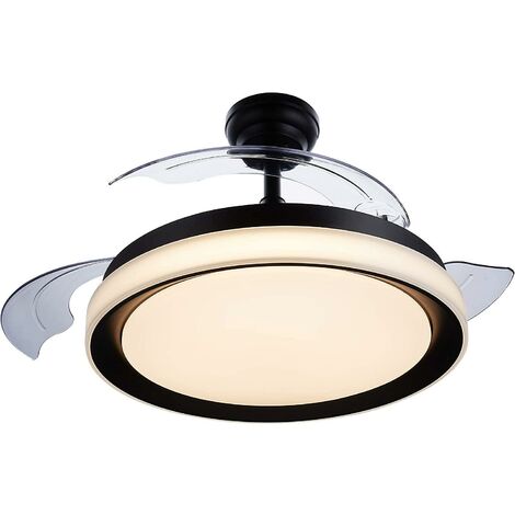 Lampadario Ventilatore da soffitto Easymal 18W illuminazione Led regolabile  con telecomando LEDme 