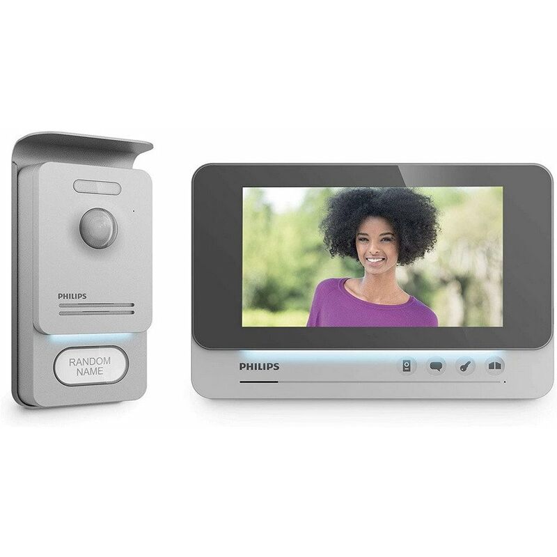 

Philips - Videofono de pantalla 7" WelcomeEye Comfort Pro de 2 hilos