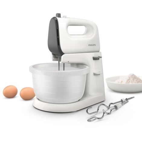 Philips viva collection amasadora, recipiente 3 l autom., 450 w, 5 velocidades y turbo