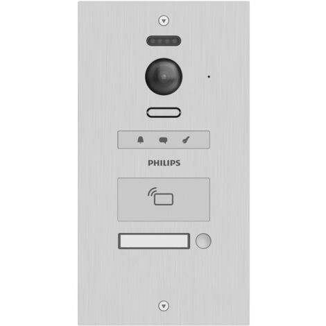 Philips WelcomeHive Pro 2 Interphone vidéo Wi-Fi Station extérieure aluminium Q824373