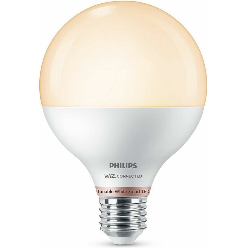 

PHILIPS WIZ Bombilla globo e27 11w 2.700k-6.500k 1055lm wifi philips wiz