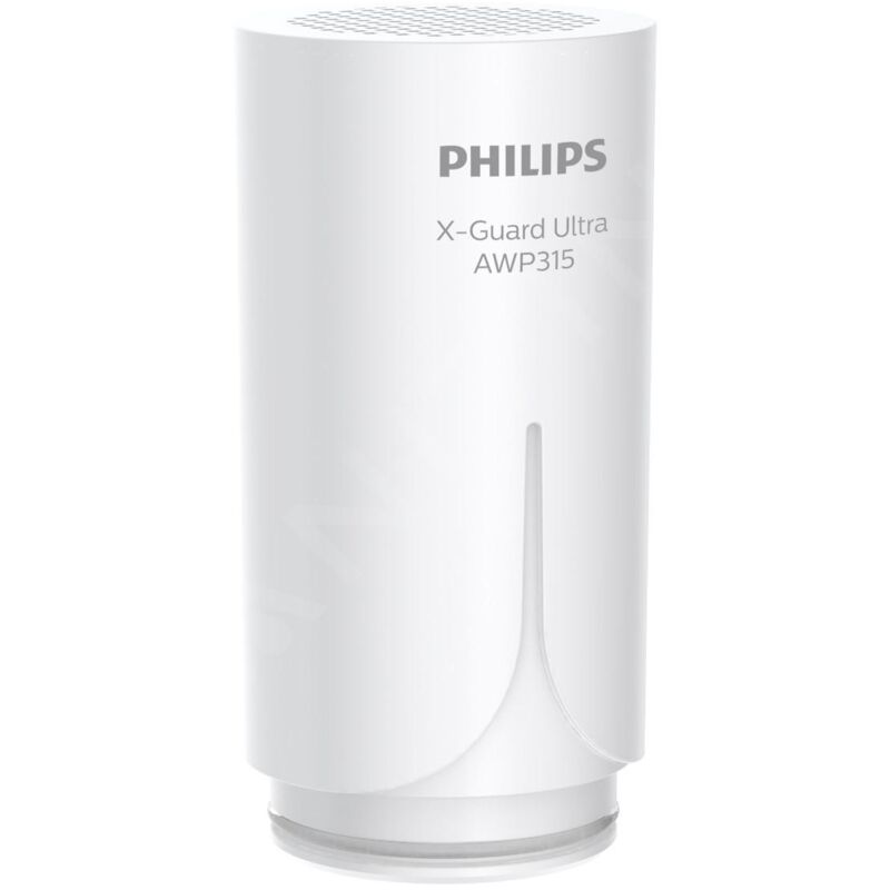 Philips - On Tap - Cartouche filtrante de rechange pour tête filtrante de cuisine, blanche AWP315/10