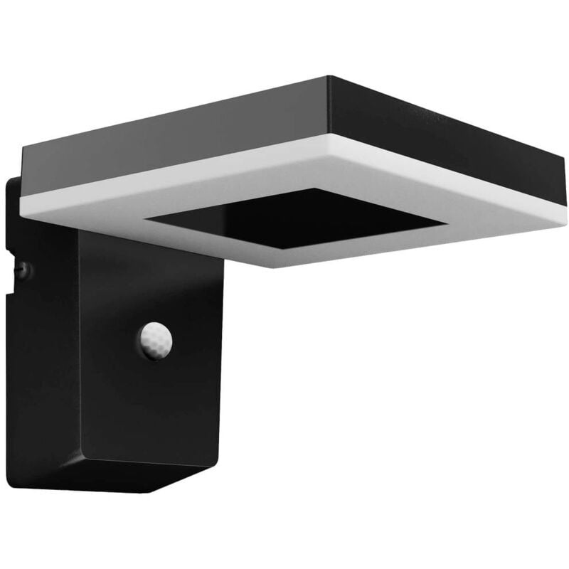 Philips - Lighting Zonal 8720169265745 Applique solaire extérieure avec détecteur de mouvement 1.3 w blanc chaud noir