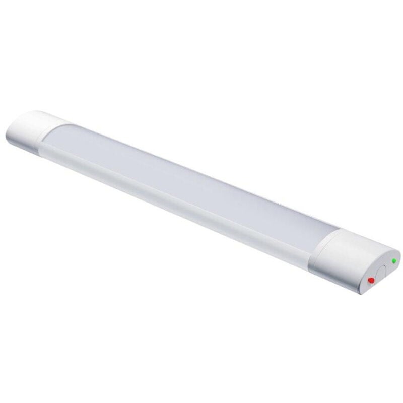 4ft Linear 40W Photius Emergency IP42 3000K and 4000K 6000K Tri-Colour CCT 120° White 4800lm Battens Fittings Light - Phoebe Led