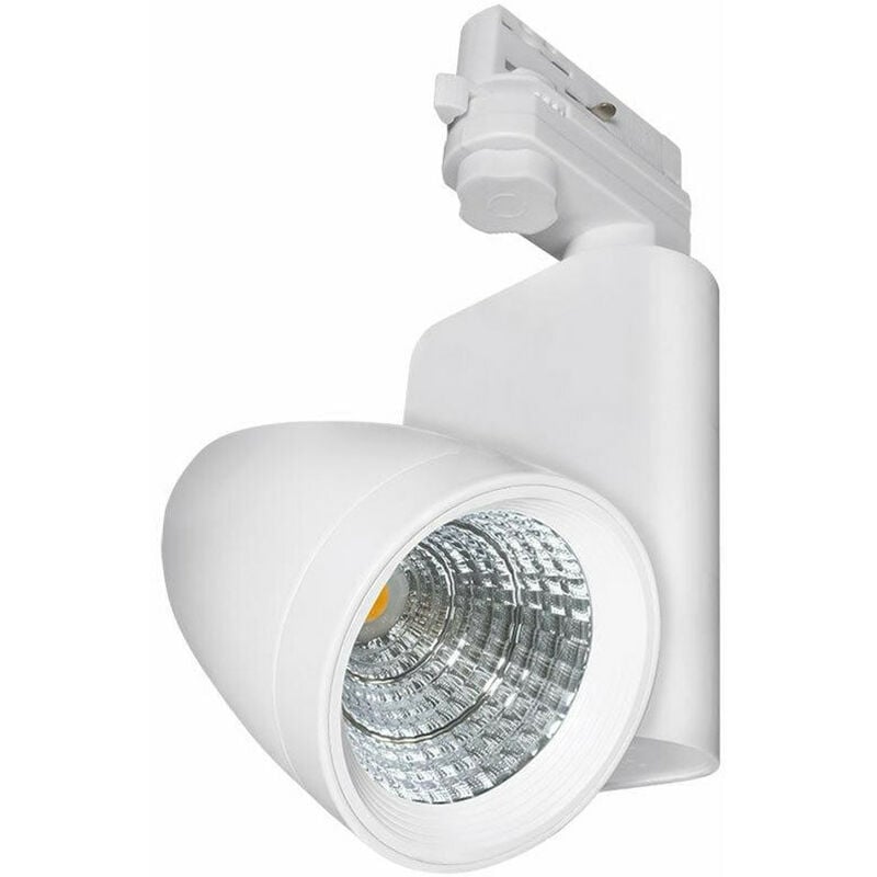 Track Light 12W Ares 4000K Cool White 30° 955lm Modern Heads - Phoebe Led