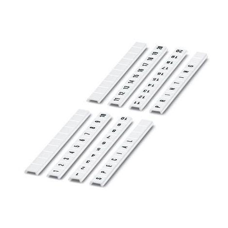 PHOENIX 0808749:0001 TERMINAL BLOCK MARKERS 10PIÈCE(S) ACCESSOIRE DE BORNIER