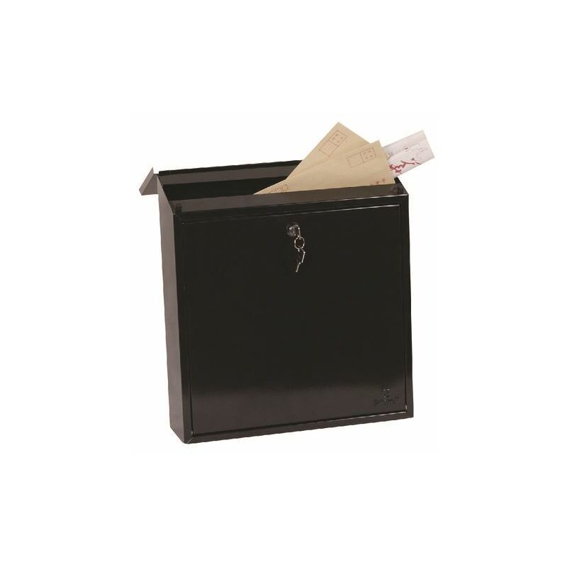 Casa Top Loading Mail Box Black - PN00403 - Phoenix