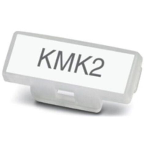 Phoenix Contact 1005266 KMK 2 Porta etichette Tipo di montaggio: fascette Superficie stampabile: 29 x 8 mm Trasparente