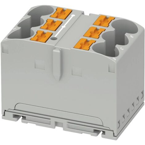 Phoenix Contact 1082387 Distributore Collegamento push-lock Grigio 1 pz.