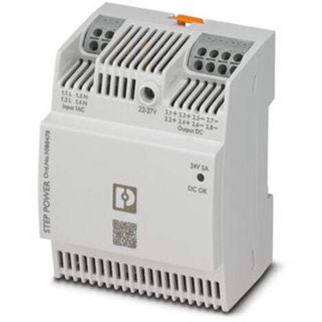 Phoenix Contact 1088478 Hutschienen-Netzteil (DIN-Rail) 24 V/DC 5 A 120 W Anzahl Ausgänge:1 Inhalt