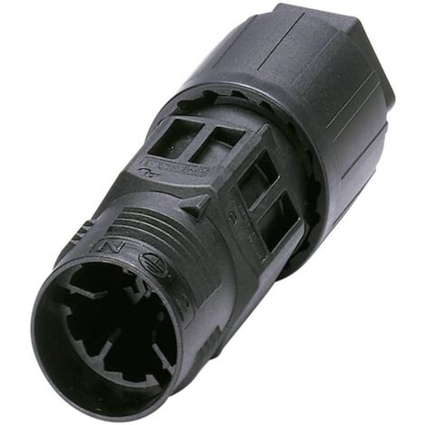 Phoenix Contact 1403834 Connettore circolare Connettore per cavo Tot poli: 4 + PE Serie (connettore circolare): QUICKON