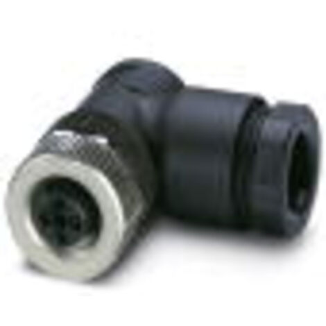 Phoenix Contact 1408989 Sensor-/Aktor-Steckverbinder, unkonfektioniert M12 Buchse, gewinkelt  Polzah
