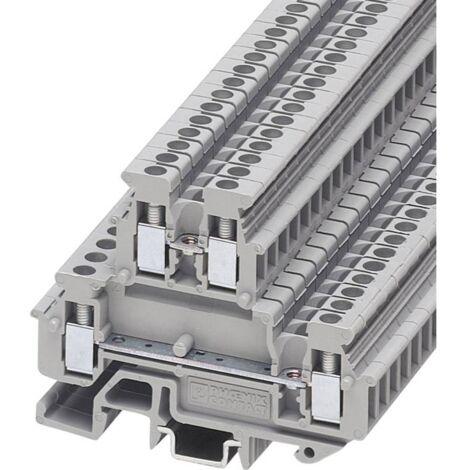 Phoenix Contact 1414064 Morsetto passante 5.2 mm A vite Grigio 1 pz.