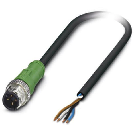Phoenix Contact 1415588 Sensor-/Aktor-Steckverbinder, konfektioniert M12 Stecker, gerade 2.00 m Polz