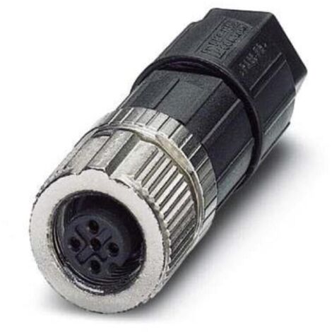 Phoenix Contact 1424652 Sensor-/Aktor-Steckverbinder, unkonfektioniert M12 Buchse, gerade  Polzahl S