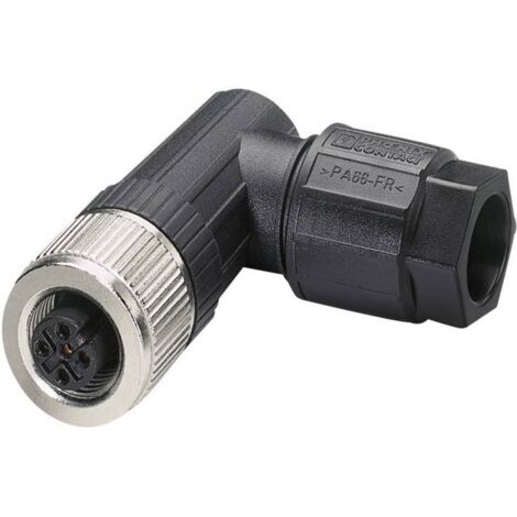 Phoenix Contact 1424653 Connettore non confezionato per sensore o attuatore M12 Presa angolata Numero di poli: 5 1 pz.