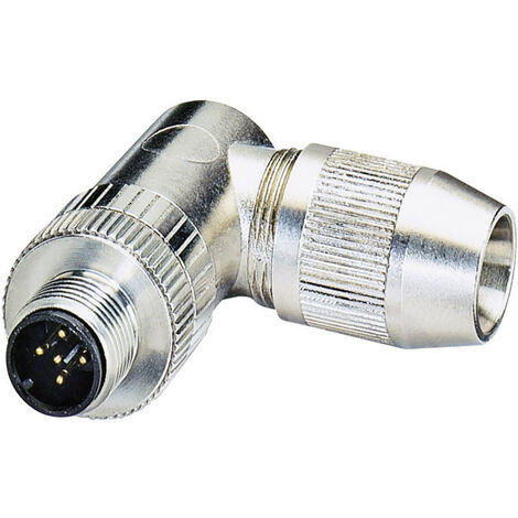 Phoenix Contact 1424667 Sensor-/Aktor-Steckverbinder, unkonfektioniert M12 Stecker, gewinkelt Polza