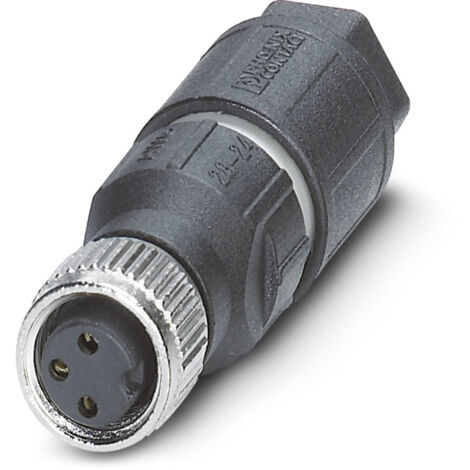 Phoenix Contact 1441066 Sensor-/Aktor-Steckverbinder, unkonfektioniert M8 Buchse, gerade  Polzahl Se