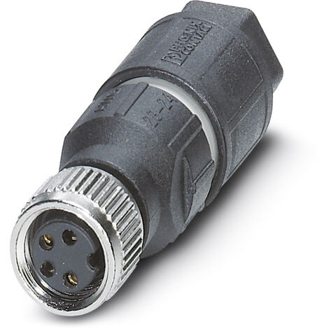 Phoenix Contact 1441079 Sensor-/Aktor-Steckverbinder, unkonfektioniert M8 Buchse, gerade  Polzahl Se