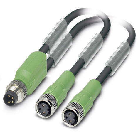 Phoenix Contact 1458664 Sensor-/Aktor-Steckverbinder, konfektioniert M8 Adapter, Y-Form 30.00 cm Pol