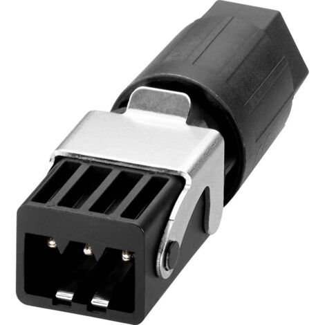 Phoenix Contact 1490382 Connecteur Nombre total de pôles: 4 + PE 16 A, 10 A noir 1 pc(s) Y783893