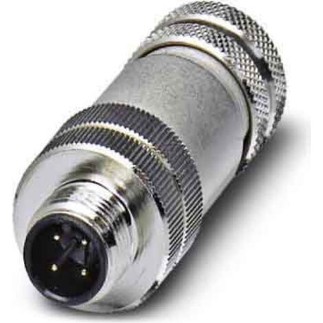 Phoenix Contact 1507764 Sensor-/Aktor-Datensteckverbinder M12 Stecker, gerade Polzahl Sensoren: 5 1