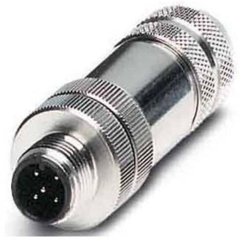 Phoenix Contact 1521258 Sensor-/Aktor-Datensteckverbinder M12 Stecker, gerade  Polzahl Sensoren: 4 1