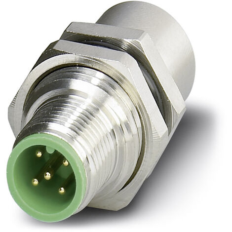 Phoenix Contact 1551671 Sensor-/Aktor-Einbausteckverbinder M12 Adapter, Flanschmontage  Polzahl Sens