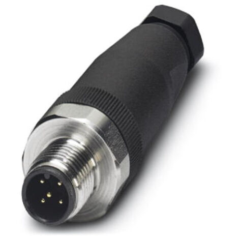 Phoenix Contact 1553187 Sensor-/Aktor-Steckverbinder, unkonfektioniert M12 Stecker, gerade  Polzahl