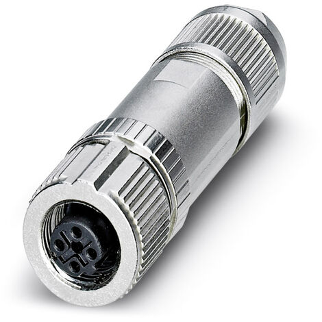 Phoenix Contact 1553611 Sensor-/Aktor-Datensteckverbinder M12 Buchse, gerade  Polzahl Sensoren: 4 1