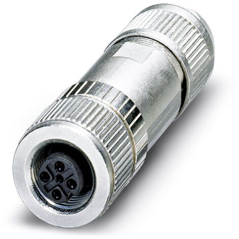 Phoenix Contact 1554526 Sensor-/Aktor-Datensteckverbinder M12 Buchse, gerade  Polzahl Sensoren: 4 1