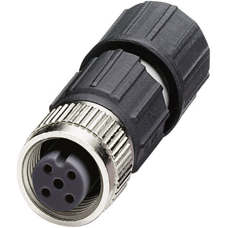 Phoenix Contact 1641688 Sensor-/Aktor-Steckverbinder, unkonfektioniert M12 Buchse, gerade  Polzahl S
