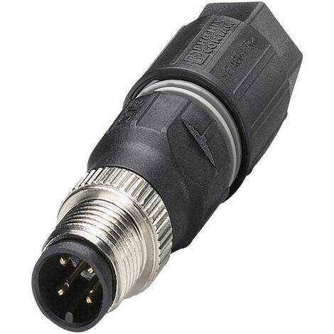 Phoenix Contact 1641785 Sensor-/Aktor-Steckverbinder, unkonfektioniert M12 Stecker, gerade  Polzahl
