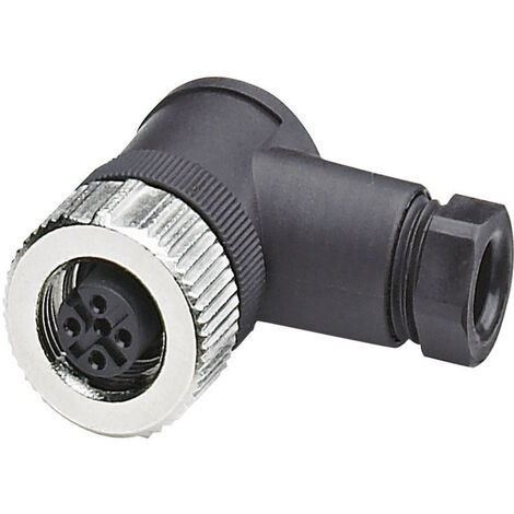 Phoenix Contact 1662984 Sensor-/Aktor-Steckverbinder, unkonfektioniert M12 Buchse, gewinkelt  Polzah