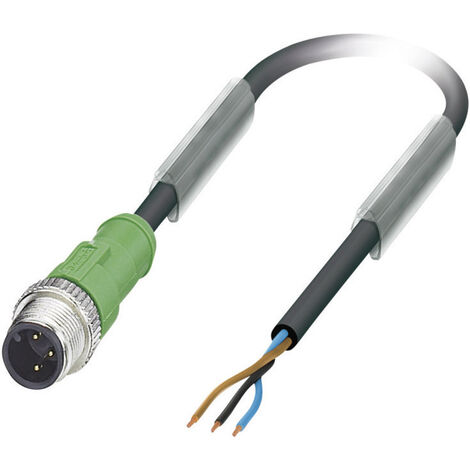 Phoenix Contact 1668014 Sensor-/Aktor-Steckverbinder, konfektioniert M12 Stecker, gerade 1.50 m Polz