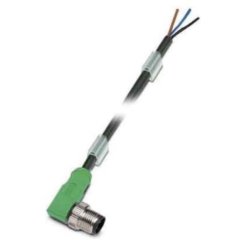 Phoenix Contact 1681389 Sensor-/Aktor-Steckverbinder, konfektioniert M12 Buchse, gewinkelt 10.00 m P