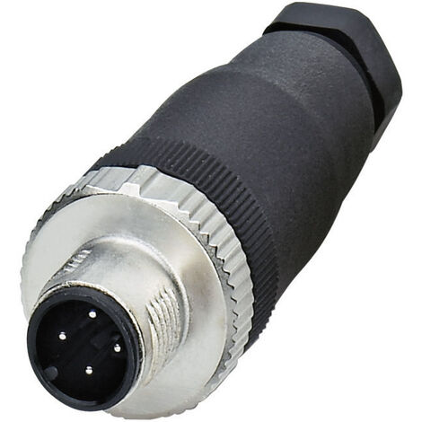 Phoenix Contact 1681460 Sensor-/Aktor-Steckverbinder, unkonfektioniert M12 Stecker, gerade  Polzahl