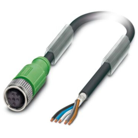 Phoenix Contact 1682951 Sensor-/Aktor-Steckverbinder, konfektioniert M12 Buchse, gerade 5.00 m Polza