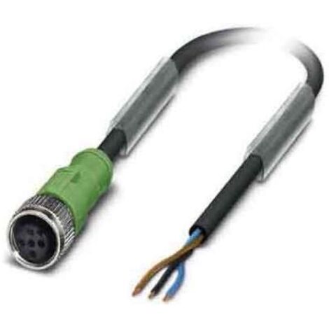 Phoenix Contact 1683510 Sensor-/Aktor-Steckverbinder, konfektioniert M12 Buchse, gerade 5.00 m Polza